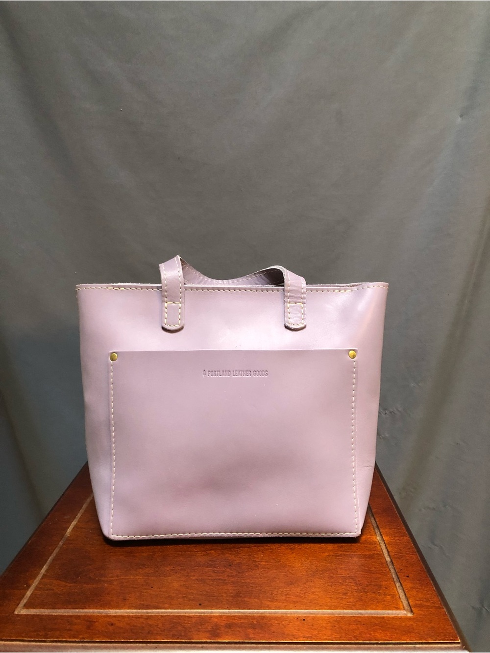 Portland Leather Goods mini crossbody tote